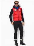 new style polo ralph lauren veste sans manches 2013 hommes big polo downhill usa67 rouge